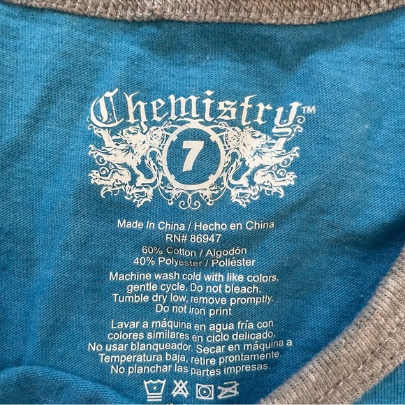 4/$13 Chemistry “Spread Good Vibes” Tank - Size 7 - Picture 2 of 2